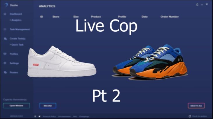 Yeezy 700 V2 Bright Blue and Supreme Air Force 1 Live Cop – Pt 2