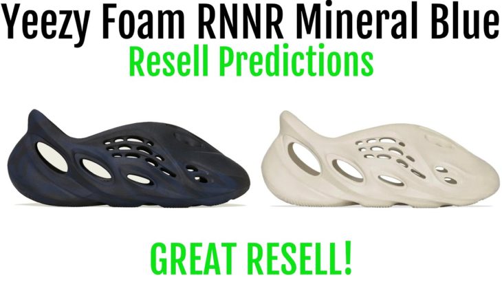 Yeezy Foam Runner Mineral Blue + Foam Runner Sand Restock- Resell Predictions – Great Resell!