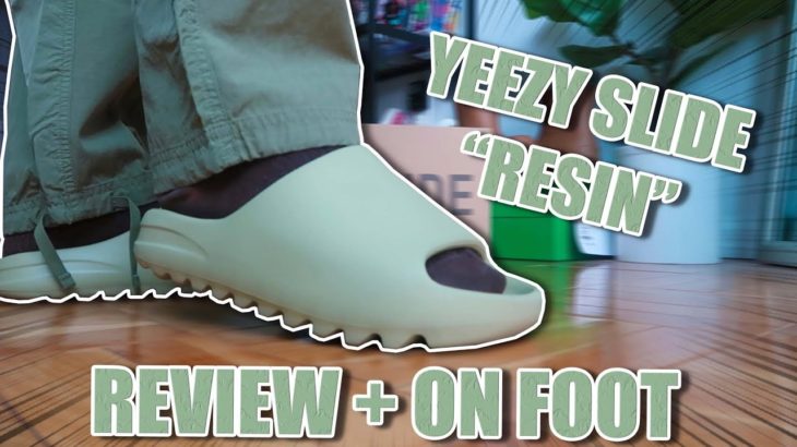 Yeezy Slide “Resin” Review/On Foot 🔥 | Is This The Best Slide ?