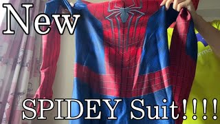 【スパイダーマン】新しいスーツが届いた！って動画