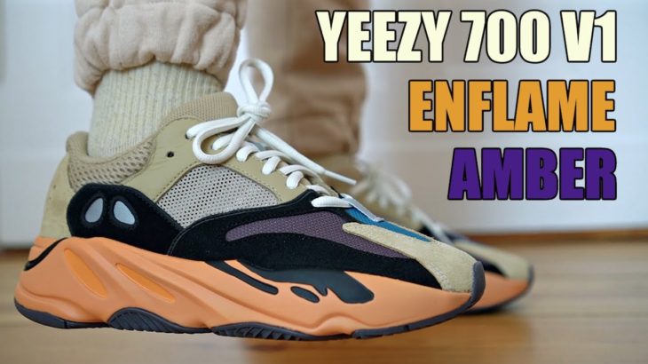 ADIDAS YEEZY 700 V1 ENFLAME AMBER REVIEW & ON FEET + SIZING & RESELL – BEST 700 COLORWAY THIS YEAR?