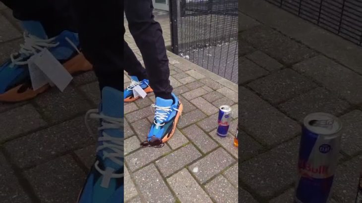Crep Protected Yeezy 700 ‘Bright Blue’ Passed The Test 🔥 #CrepProtect