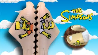 First Time Customizing YEEZY SLIDES | The Simpsons