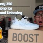 HOLD OR SELL?!! Yeezy 350 V2 Mono Ice Review & Unboxing and Resell Prediction