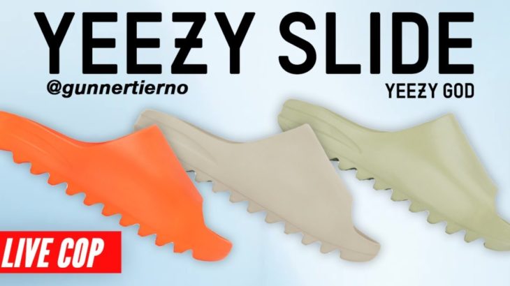 How to Cop Yeezy Slide Enflame Orange, Pure & Resin Live Cop on Yeezy Supply & Footsites Live Stream
