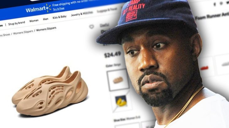 Kanye West Sues Walmart Over Fake Yeezy Foam Runner