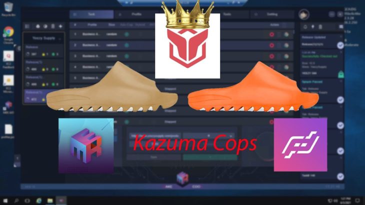 Kazuma Cops – Yeezy Slides Live Cop with MekAIO, Tohru, PD