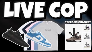 LIVE COP: Yeezy 350 V2 “Mono Cinder” & Nike Dunk Low “UNC” & Supreme KAWS Chalk Box Logo Tee