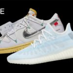 LIVE RAFFLE YEEZY 350 V2 MONO ICE & NIKE DUNK LOW OFF WHITE “50” COLLECTION