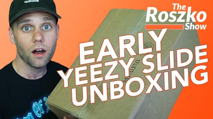 Live Unboxing: Yeezy Slide Enflame Orange