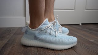Mono Ice Adidas Yeezy 350 V2 Review & On Feet