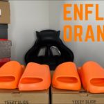 New Sizing! Yeezy Slide Enflame Orange Review + On Feet And FLX Update