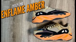 THE YEEZY 700 ENFLAME AMBER IS INSANE!