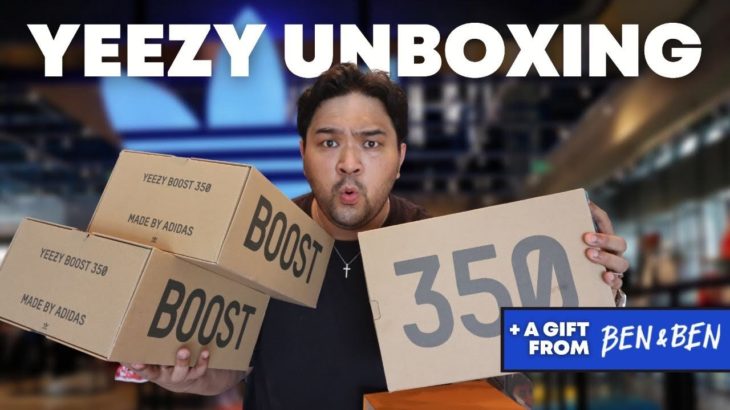 Triple Yeezy Unboxing and a Special Package from Ben&Ben!