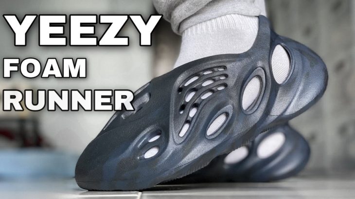 UNBOXING EP.20 YEEZY FOAM RUNNER Mineral Blue Review & On Feet