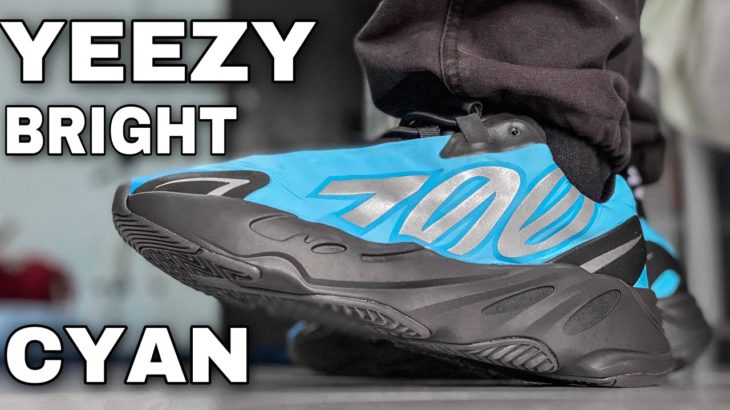 UNBOXING EP.21 YEEZY 700 MNVN BRIGHT CYAN Review+On Feet