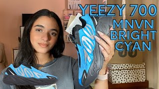 Unboxing the Yeezy 700 MNVN Bright Cyan | Angele Jelly Altieri