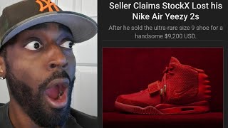 WTF StockX Lost or Stole a Seller’s Nike Air Yeezy 2 Red October & Throws Away The Evidence??