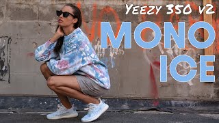 YEEZY 350 v2 MONO ICE ON FOOT REVIEW and STYLING HAUL: Do They Justify the Hype?