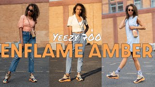 YEEZY 700 ENFLAME AMBER ON FOOT REVIEW and STYLING HAUL LOOKBOOK: Earth Tones!