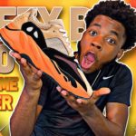 YEEZY BOOST 700 ENFLAME AMBER ON FEET REVIEW! 🔥 THE NEW WAVERUNNER?