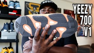 YEEZY BOOST 700 V1 ‘ENFLAME AMBER’! REVEIW + ON FOOT! MY FIRST 700 V1!