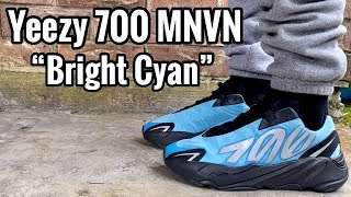 adidas Yeezy 700 MNVN “Bright Cyan” Review & On Feet