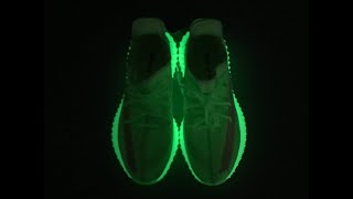 2021 New adidas Yeezy Boost 350 V2 Glow in the Dark EG5293