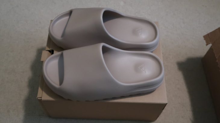 ADIDAS YEEZY SLIDES PURE SNEAKER UNBOXING