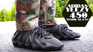 Adidas Yeezy 450 “Dark Slate” Unboxing & On Feet Review