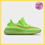 Кроссовки Adidas Yeezy Boost 350 v2 Glow Green (Зеленый)