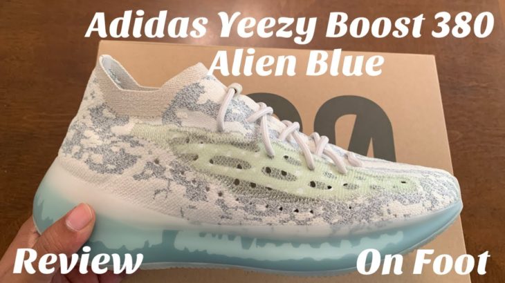 Adidas Yeezy Boost 380 Alien Blue Unboxing, Detailed Review & on Foot. Alien Blue 380 Review.