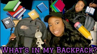 BACK TO SCHOOL: WHAT’S IN MY COLLEGE BACKPACK? | NORTH FACE RECON 2021