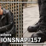 【文化服装学院】ライダースジャケットを着ていた男性にインタビュー。【FASHION SNAP # 157】