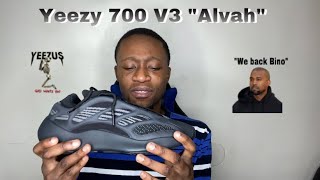 (Gifted) Unboxing Yeezy 700  V3  “Alvah” +(OnFoot) 2 Yeezy review !!