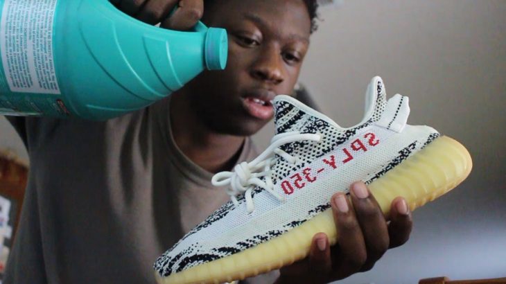 I Bleached The Yeezy Zebras