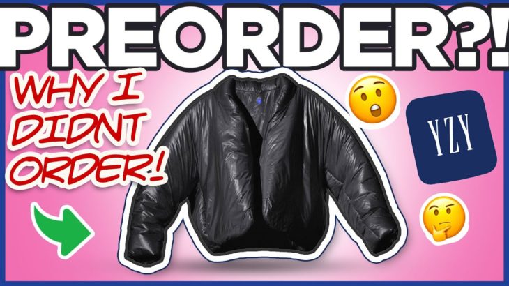 PREORDER!? LIVE COP Yeezy X Gap Round Jacket Black – Why I didn’t order!