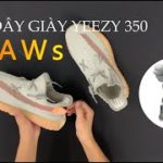 Thắt dây giày Yeezy 350 kiểu hề KAWs | Yeezy 350 Kaws style