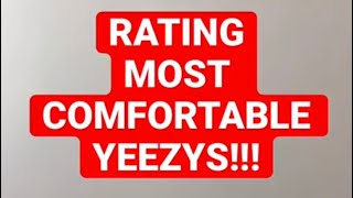 YEEZY: RATING MOST COMFORTABLE #SHORTS