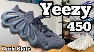 Yeezy 450 Dark Slate Review& On foot