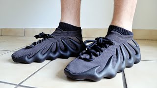 Yeezy 450 Dark Slate on Feet Review (Made in Germany)