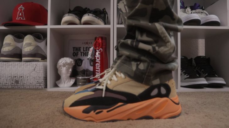 Yeezy 700 Enflame Amber On Foot Review Ep. 7