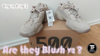 Adidas Yeezy 500 Taupe Light [4K] / Cop or Drop ? / Blush or Taupe Light ? / Unboxing & On Feet