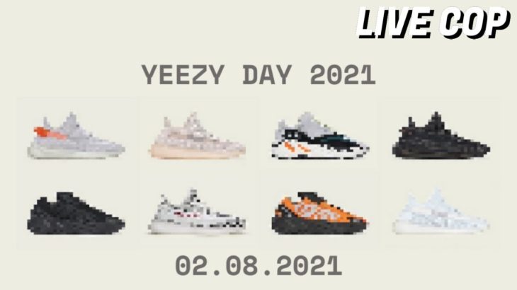 LIVE COP: YEEZY DAY 2021 Yeezy 350 V2 Bred Release!