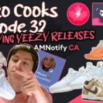 Mizzo Cooks Ep 32 – Yeezy Slides, Yeezy 350 Mono Ice, Nike Dunk Low Cheetah, and more! Bot Live Cop