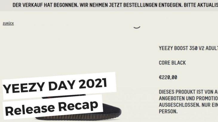 Release Recap: YEEZY DAY 2021 | c2b
