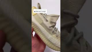 The YEEZY 350 “Light” CHANGES COLOR! #Shorts