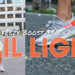 YEEZY 350 v2 TAIL LIGHT ON FOOT REVIEW and STYLING HAUL: FINALLY IN THE US!  YEEZY DAY W!