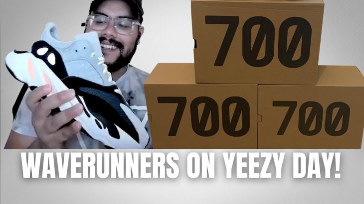 YEEZY DAY 2021 Success! Adidas Yeezy Boost 700 WAVE RUNNER On Feet and more 700s!?