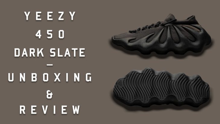 Yeezy 450 Dark Slate – Review & On feet